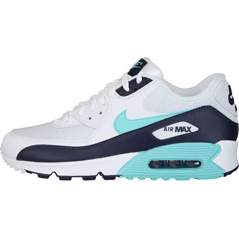 nike damen air max 90 weiß türkis|Nike Sneaker AIR MAX 90 in weiss/ türkis/ hellgrau .